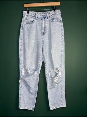 & Denim Loose Mom Jeans